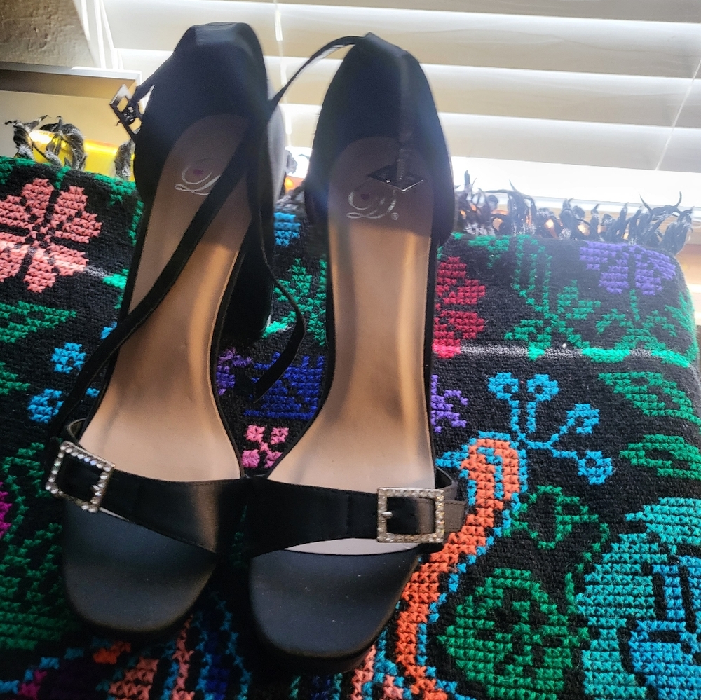 Elegant Black Women's Heels